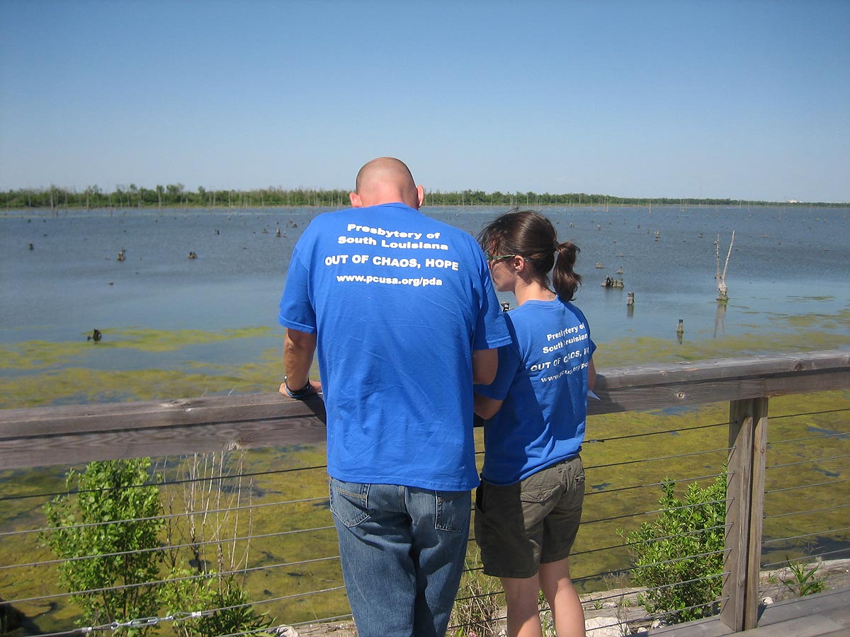 KATRINA - Some efforts to rebuild New Orleans comes from Christian organisations.